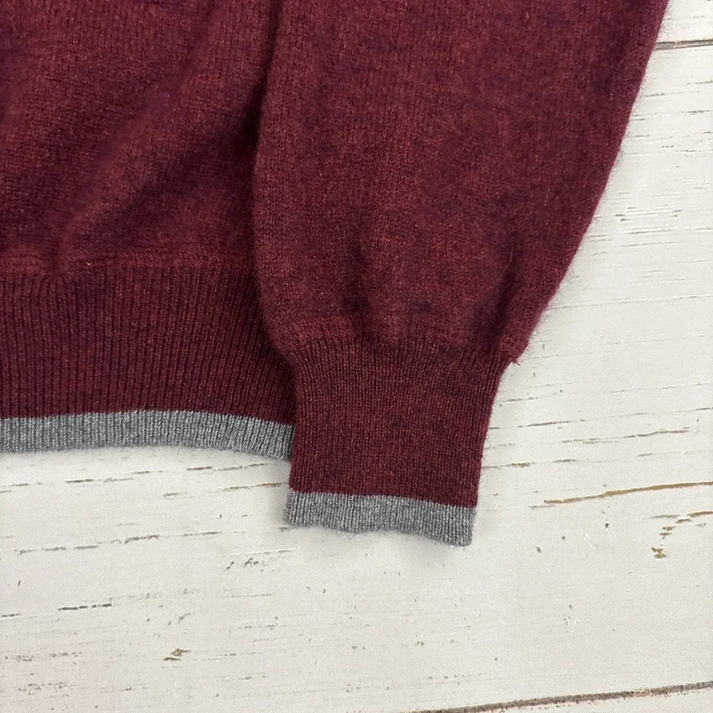 Hammacher Schlemmer Cashmere Sweater Mens Medium